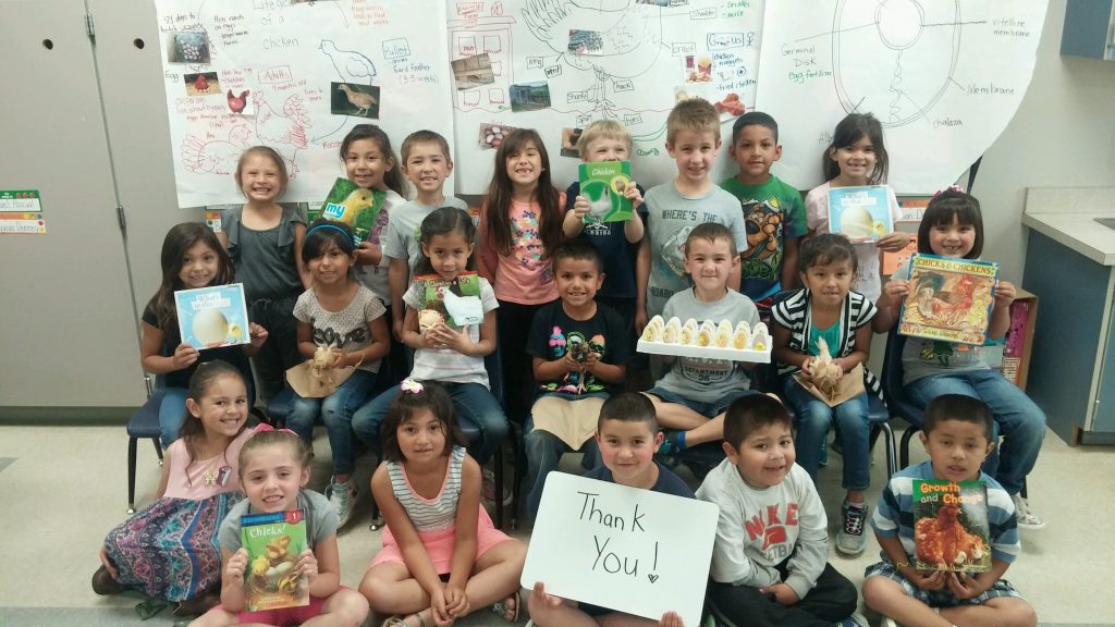 Sara Hausken-group of kids-thank you