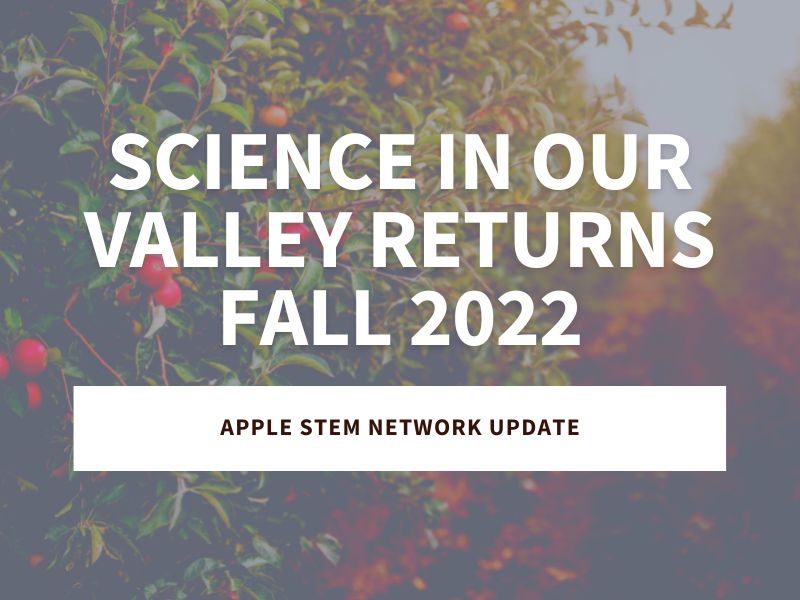 Science In Our Valley Returns Fall 2022