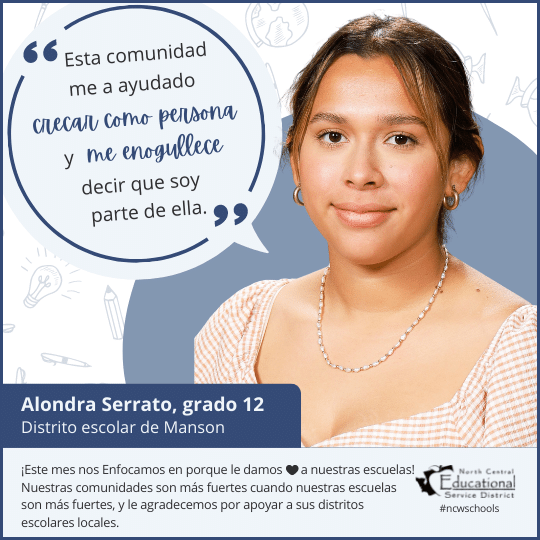 Alondra Serrato: Esta comunidad me a ayudado crecar como persona y me enogullece decir que soy parte de ella.
