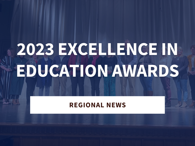 2023 Regional Excellence Award Recipients Announced