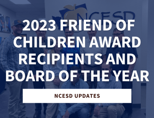 NCESD Recognizes 2023 Friend of Children Award Recipients and Board of the Year
