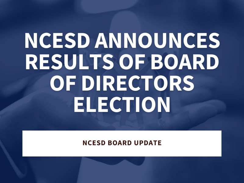 North Central ESD Announces Results of the Board of Directors Election
