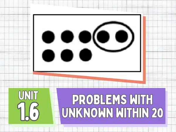 Unit 1.6 Problems With Unknown Within 20