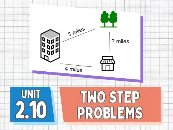 Unit 2.10 Two Step Problems