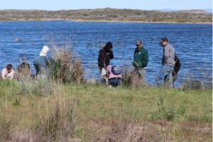 Local WDFW Land Managers explain how plantings support waterfowl refuge and support birding and hunting recreation