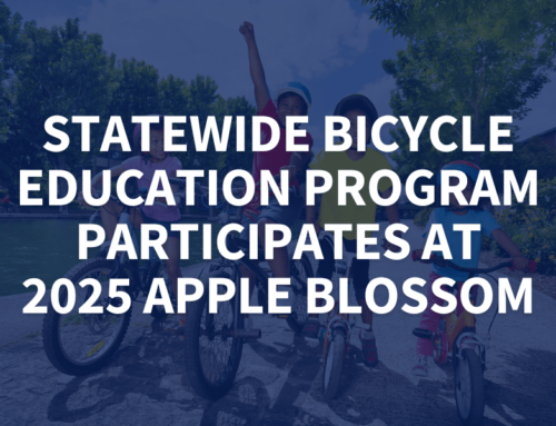 Statewide Bicycle Education Program Participates at 2025 Apple Blossom